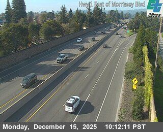 Santa Cruz: East Morrissey › North: SR-1 : East of Morrissey Blvd