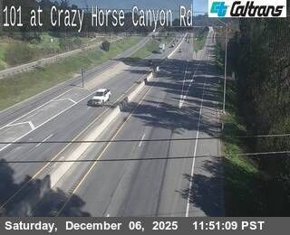 Prunedale › North: US-101 : Crazy Horse Canyon Rd