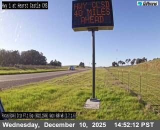 San Simeon › North: SR-1 : Hearst Castle