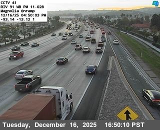 Riverside › South: SR-91 : (41) Magnolia Onramp