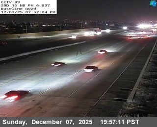 Fontana › North: I-15 : (89) Baseline Road