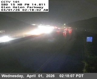 Devore › North: I-15 : (101) Glen Helen Parkway