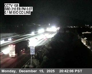 Upland › East: I-210 : (108) 0.1 Miles East of County Line