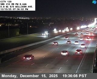 Rancho Cucamonga › East: I-210 : (120) 0.8 Miles East of Milliken