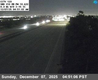 Rancho Cucamonga › East: I-210 : (123) 0.3 Miles West of I-15