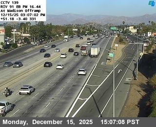 Riverside › North: SR-91 : (139) Madison