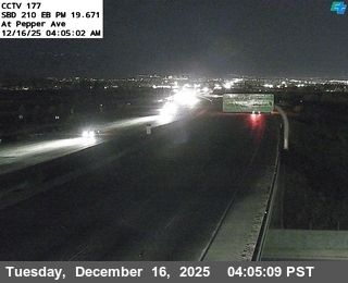 Rialto › East: I-210 : (177) 0.5 Miles East Of Riverside