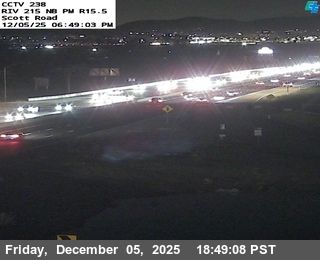 Murrieta: Mapleton › North: I-215 : (238) Scott Road Offramp
