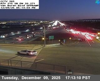 Alessandro › South: I-215 : (265) Van Buren Boulevard Offramp