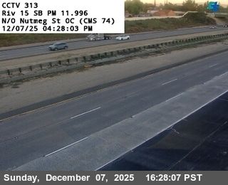 Murrieta › South: I-15 : (313) North of Nutmeg Street Overcross