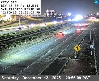 Wildomar › North: I-15 : (315) 0.7 Mi N/O Clinton Keith