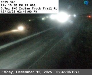 Sycamore Creek › South: I-15 : (340) 0.7 Miles South of Indian Truck Trail Road