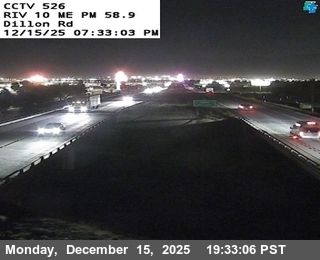 Indio: I-10 : (526) Dillon Road