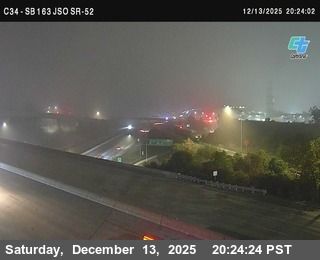 San Diego: Kearny Mesa › South: C034) SR-163 : Just South Of SR-52