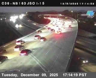 San Diego › North: C036) NB163 : Just South Of I-15