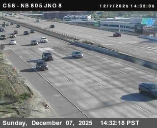 San Diego: Mission Valley › North: C058) I-805 : Just North Of I-8