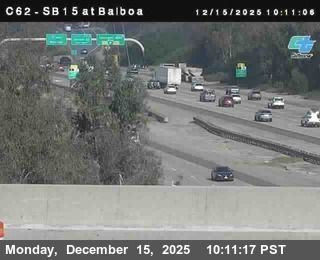 San Diego: Tierrasanta › South: C062) I-15 : Balboa Avenue