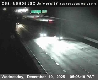 San Diego: Cherokee Point › North: C068) I-805 Just South of University