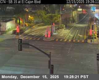 San Diego: Normal Heights › South: C 074) I-15 : El Cajon Boulevard