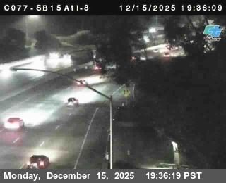 San Diego: Grantville › South: C077) I-15 : I-8