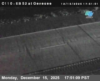 San Diego: C 110) SR-52 : Genesee Avenue