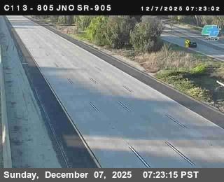 San Diego: C113) I-805 : Just North Of SR-905