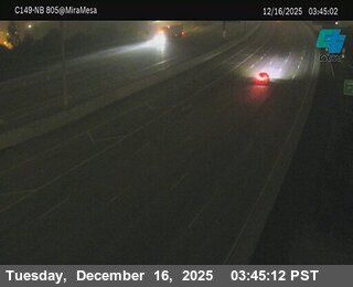 San Diego › North: C149) I-805 : Mira Mesa Boulevard