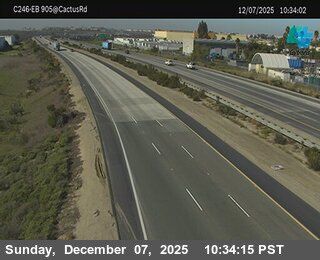 San Diego › East: C246) I-905 : West of Britannia Road
