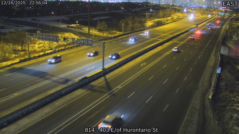 Mississauga: Highway 403 East of Hurontario Street