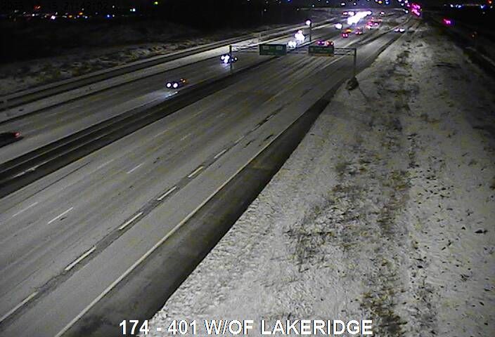 Ajax: Highway 401 West of Lakeridge Road