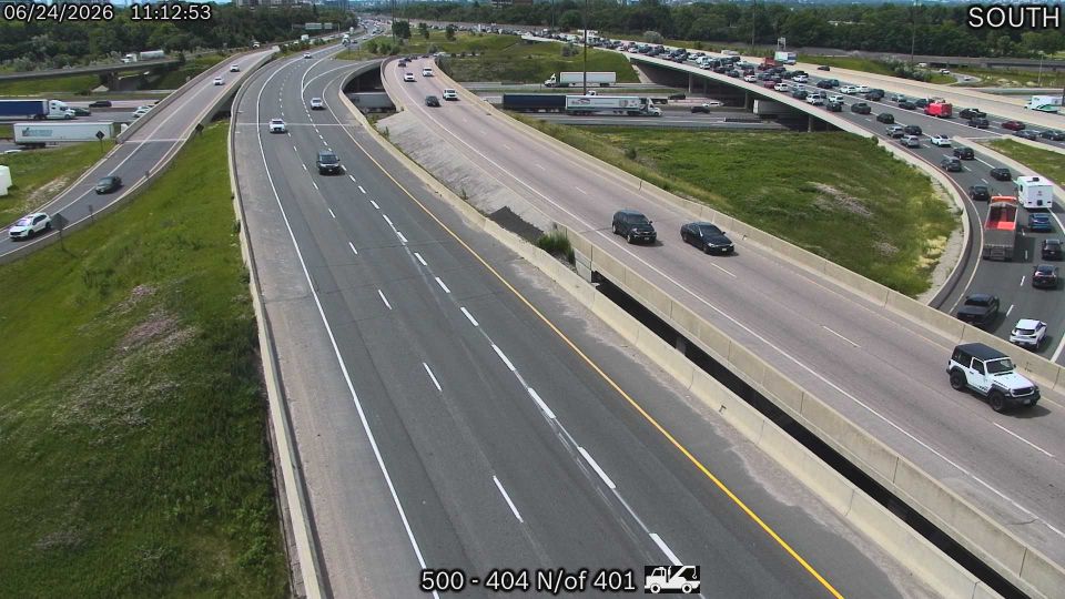 Toronto: Highway 404 North of Highway 401