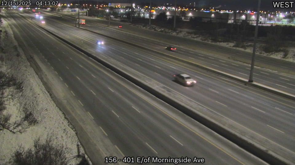 Scarborough: Highway 401 East of Morningside