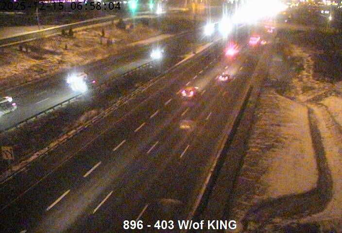 Burlington: Highway 403 West of King Road