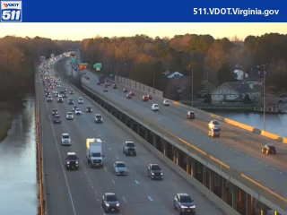 Norfolk: I-64 - MM 284.5 - WB