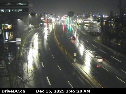 Saanich › South-east: Highway 1 at Carey Road, looking southeast