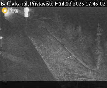 Hodonin: Baťův kanál - Přístaviště