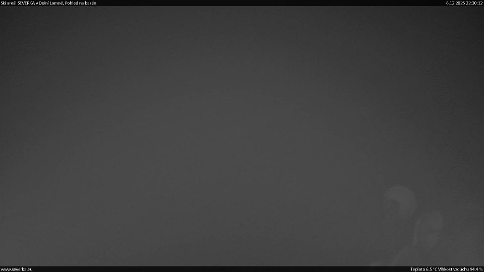 Dolni Lomna: Ski areál SEVERKA v Dolní Lomné - Pohled na bazén