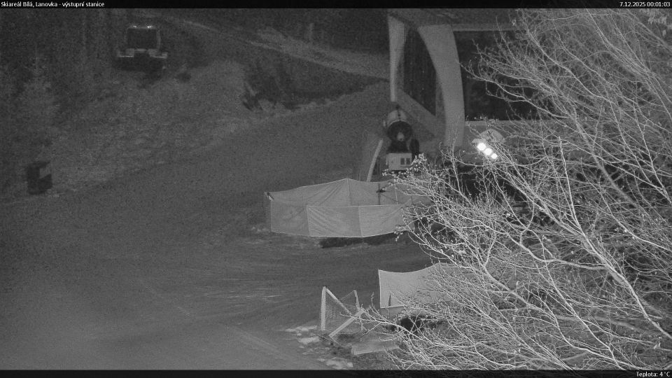 Bila: Skiareál Bílá - Lanovka - výstupní stanice