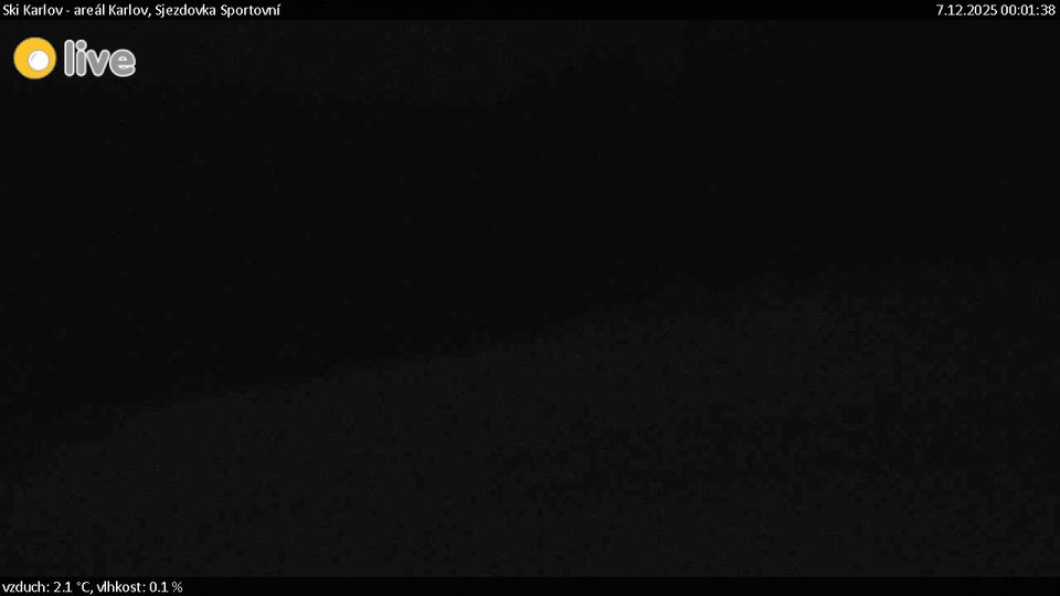 Mala Moravka: Karlov pod Pradedem: Ski Karlov - areál Karlov - Sjezdovka Sportovní