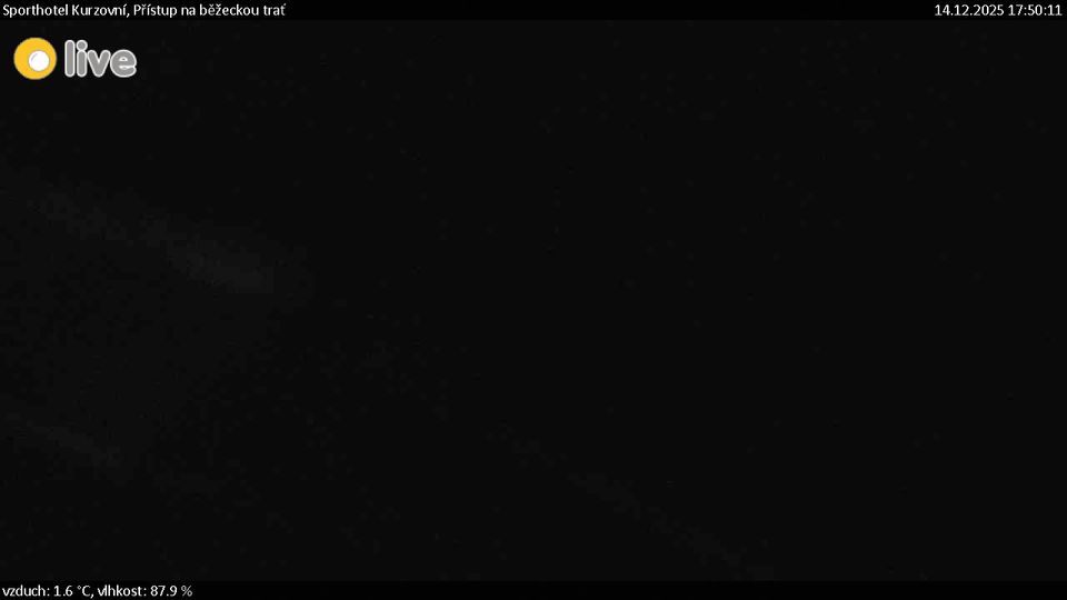 Rejhotice: Sporthotel Kurzovní - Přístup na běžeckou trať