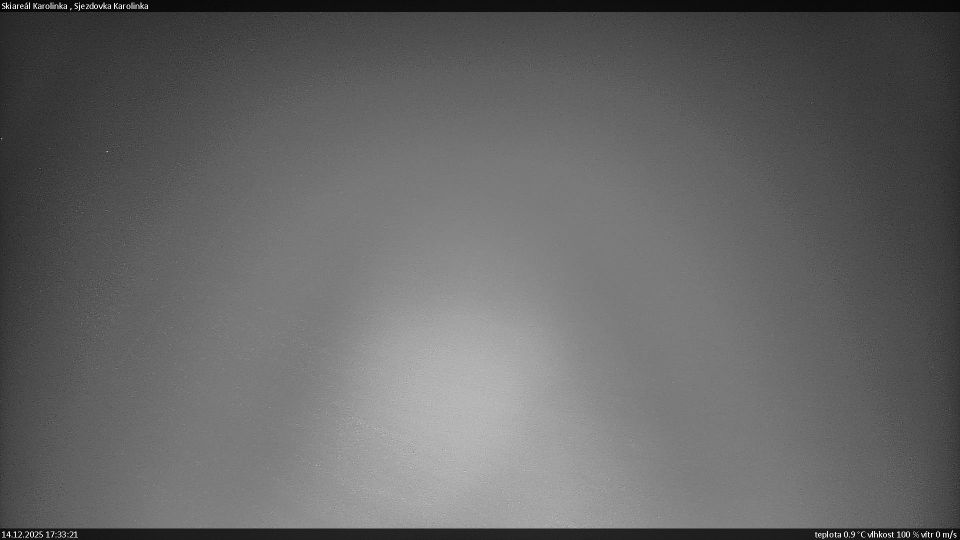 Karolinka: Skiareál - Sjezdovka