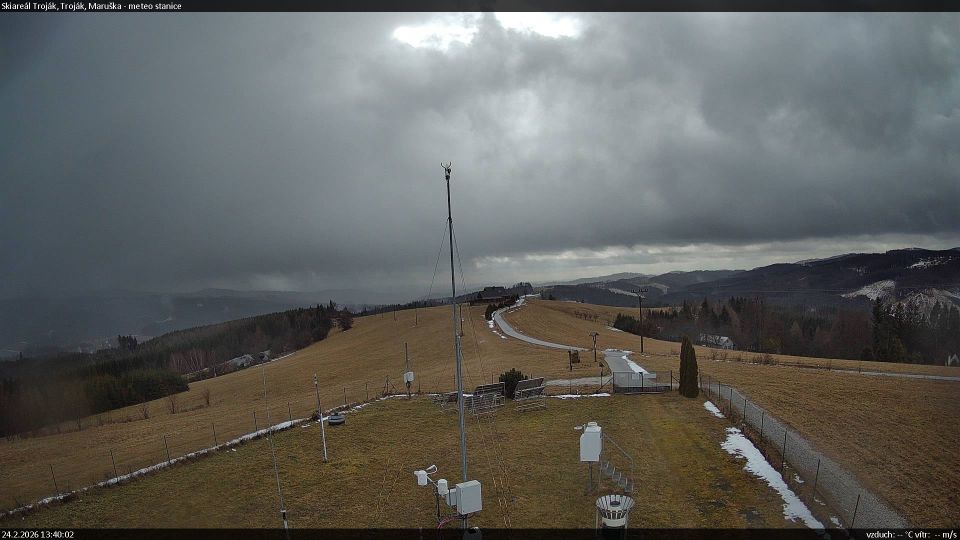 Hostalkova: Skiareál Troják - Troják, Maruška - meteo stanice