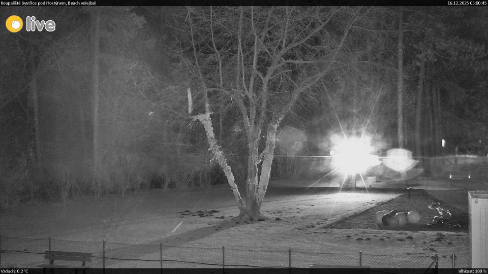 Bystrice pod Hostynem: Koupaliště - Beach volejbal