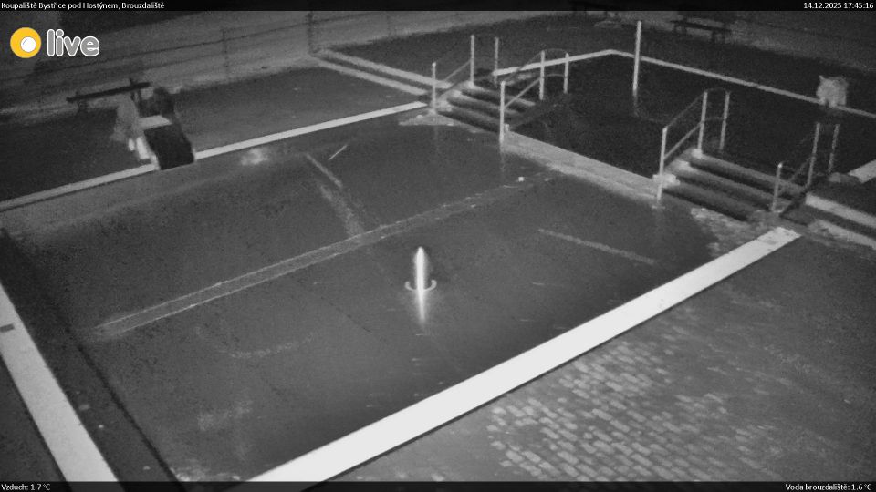 Bystrice pod Hostynem: Koupaliště - Brouzdaliště