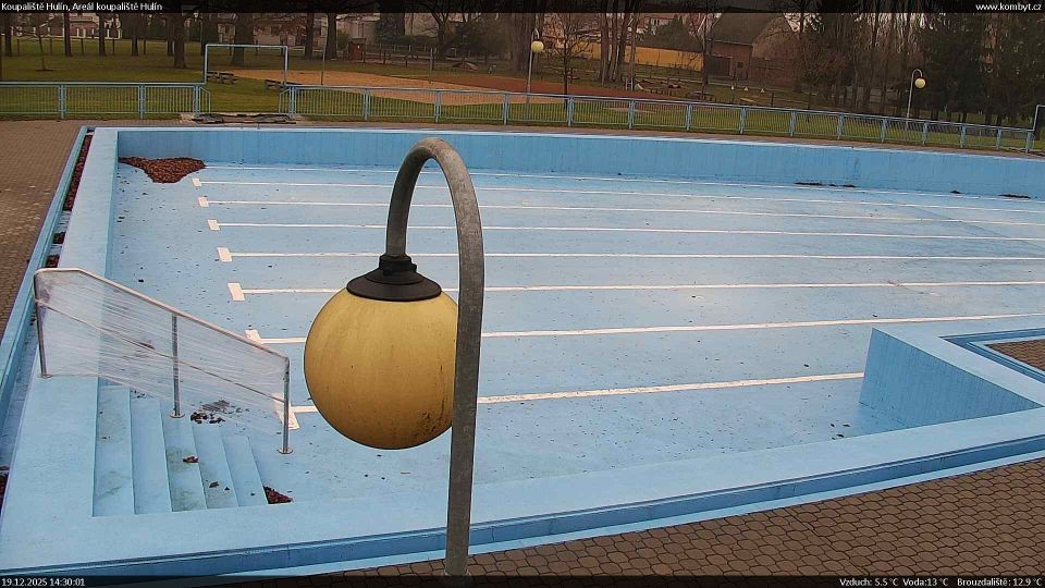 Hulin: Koupaliště - Areál koupaliště