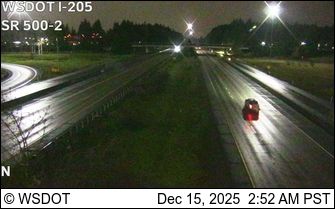 Vancouver: I-205 at MP 30.9: SR 500 Camera 2
