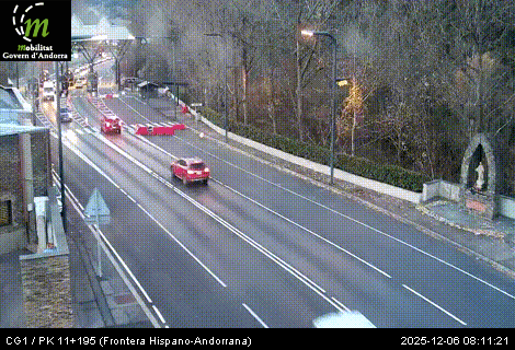 Arcavell: CG1 - PK 11+195 (Frontera Hispano-Andorrana) - 848 metres