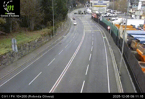 Arcavell: CG1 - PK 10+200 (Rotonda Olivera) - 858 metres