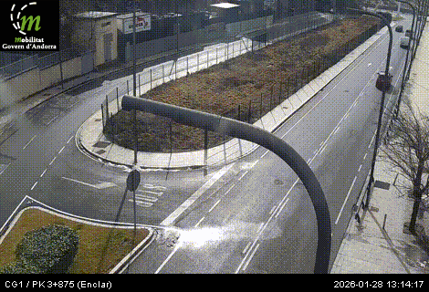 Santa Coloma: CG1 - PK 3+875 (Enclar) - 968 metres