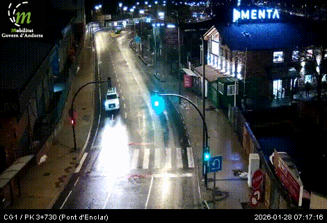 Santa Coloma: CG1 - PK 3+730 (Pont d'Enclar) - 972 metres